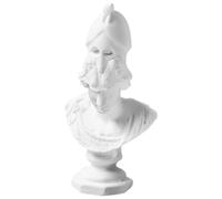 Garneck Greek Mythology Gifts Mini Sculpture Decor Resin Art Model Bust Statue with Versatile Decoration and Meticulously Detailed Realism Style for Home and Study