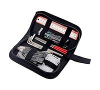 Garneck Guitar Setup Kit Tool for String Repair and Compact Guitar Repair Tools for Luthiers and Musicians with Multi Function Accessories for Action and Tone