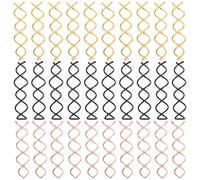 Garneck Hair Clips with Small round Ball Head Spiral Hair Pins 30pcs Bobby Pins Alloy Material Elegant and Lovely Design to Keep Hairstyle Day for Women for Hairdressing and Curl