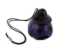 Garneck Halloween Death Whistle Pumpkin Shaped Loud Screaming for Pranks Costumes Eerie Ghostly Sounds Inspired by Ancient Traditions Reliable for Spooky Celebrations Purple