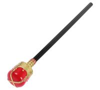 Garneck Halloween King Wand Cosplay Prop Durable Crutch for Costume Parties Festivals and Stage Performances Lightweight Easy to Carry