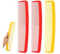 Garneck Halloween Party Carnival Favors Big Comb Natural Wide Tooth Hair Prop Funny Hair Accessory Random Color