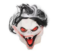Garneck Halloween Vampire Latex Morbius Mask for Adults Lightweight Eco Friendly Material Realistic Horror Cosplay Accessory for Masquerade Carnival and Party Use