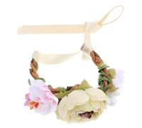 Garneck Hamster Floral Headband Pet Flower Headdress Cute Party Accessory for Quality Flower Garland for Photos and Special Occasions
