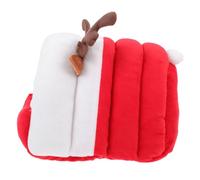 Garneck Hamster Hideout Bed Nest Thick Cotton Small Animal House Warm Sleeping Resting Accessories Christmas Reindeer Theme Guinea Pig Rat Rabbit Chinchilla Privacy PET Cage Decor