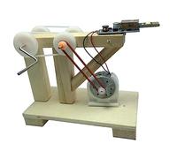 Garneck Hand Crank Generator Model Diy Assembly Educational Toy for Science Experiments Enhances Developmental Skills and Learning and Students