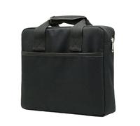 Garneck Hard Shell Guitar Effector Storage Case Portable Waterproof Oxford Cloth Bag with Metal Zipper Plastic Teeth for Earphones and Data Cables