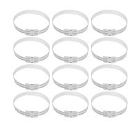 Garneck Head Circumference Measuring Tape 12pcs Soft Plastic Body Dimension Ruler for Accurate Growth Tracking and Clothing Purchases, Multifunctional Tape Measure for Newborns