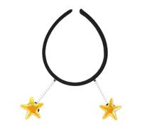 Garneck Headband with Metal Hairstyles with Cloth Material Compatible Versatile Star Five-pointed Stars for Women Girls Special Occasions Weddings