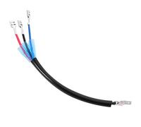 Garneck Headlight Wiring Harness Kit for Car, Black PVC, Light Wire Connector, Stable Connection, Easy Installation, Replacement Headlight Harness for Automobile Headlight