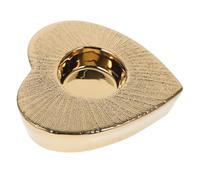 Garneck Heart-shaped Ceramic Tea Light Candle Holder Table Candlestick Votive Candlelight Holder for Romantic Wedding and Valentine’s Day Home Décor