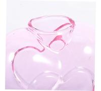 Garneck Heart Shaped Cocktail Glass with Straw Cute Stemmed Goblet for Cocktails Wine Cold Drinks and Desserts Elegant Drinking Glass for Home and Parties