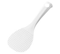 Garneck Heat Resistant Rice Paddle Spoon Kitchen Rice Spoon for Efficient Cooking Non-Stick White Pp Material with Easy Scooping and Serving, Modern Minimalist for Home and Canteens
