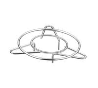 Garneck Heavy Duty Stainless Steel Gas Stove Rack Non-slip Pot Holder Cooktop Accessory for Woks and Cookware Essential Kitchen Support for Home and Commercial Use
