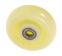 Garneck Heavy-duty Wear-resistant Nylon Cart Wheel with Ball Bearing Guide Roller Directional Towing Industrial Silent Replacement Pulley for Hand Truck Warehouse and Logistics Use