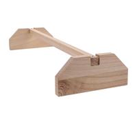 Garneck Hen Standing Rod Wooden Bird Toy Natural Wood Perch for Baby Chicks Chicken Coop Play Accessory