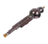 Garneck Hulusi Flute Musical Instrument Boys and Girls Pp Flute Retro Style Chinese Instrument Beginner for Music Practice Random Style