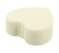 Garneck Hyaluronic Acid Handmade Heart-Shaped Bar Soap for Face and Body Moisturizing Silky Soap Bar with Natural Exfoliating Properties for Sensitive Skin