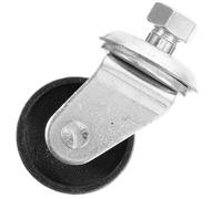 Garneck Hydraulic Floor Jack Casters 16mm Heavy Duty Horizontal Jack Replacement Wheels Swivel Caster for Garage and Industrial Trolley Use