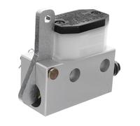 Garneck Hydraulic Go Kart Brake Master Cylinder Pump for Atv Off-road Vehicles Foot Brake Pump with Easy Installation Compatible with Motorcycles and Racing Drift Mods