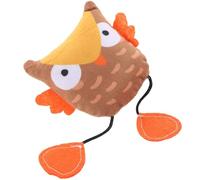 Garneck Interactive Decompress Cats Cartoon to Shaped in for Plush Catnip Cat Orange Colour Stimulate Sense Cat's and, for Indoor Play and Kitten Entertainment