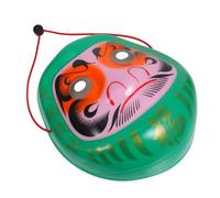 Garneck Japanese Cosplay Mask for Halloween Party Sturdy Traditional Theater Prop Unisex Comfortable Fit Bright Color with Elastic Band for Cosplay and Stage Plays