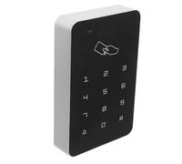 Garneck Keyless Access Control Keypad for Apartment Door Lock Code and Card Entry System Black Integrated Door Lock for Home Hotel Office Garage Security with Multiple User Management and