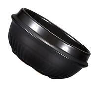 Garneck Korean Stone Ceramic Casserole Pot Heat Resistant Cooking Pot for Rice Noodles Stew Soup Household Kitchen Cookware with Uniform Heat and Easy Cleaning