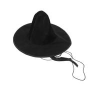 Garneck Korean Style Ancient Hat for Men Flat Top Hanfu Costume Headdress with Ventilation Secure Fit Traditional Stage Performance Prop for Festival Themed Parties