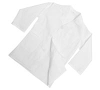 Garneck Lab Coat Washable Scientist Costume for Cosplay Accessory for Science Parties Adorable Long Sleeve Design with Pockets for Imaginative Play Comfortable and Breathable