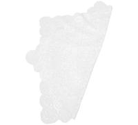 Garneck Lace Dust Cover 60X60Cm Decorative Refrigerator and Microwave Oven Cover Floral Pattern, Protective Tablecloth for Kitchen Appliances and Bedside Lamp Shade