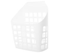 Garneck Large Capacity Rabbit Hay Feeder Rack for Cage, White Abs Material with Wear-resistant and Stable Structure, Suitable for Rabbits and Small Animals to Prevent Hay Waste