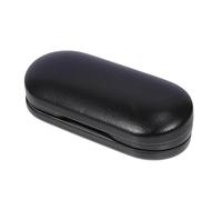 Garneck Lense Box Leather and Flannel Material and Small and Light Portable Sunglasses Holder Two-in-one Design Glasses Storage Case for Travel and Business Trips