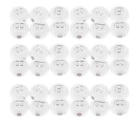 Garneck Letter B Beads Highly Compatible and Easy to Use 100pcs Acrylic Flat Round White for Jewelry Making Supplies for Personal Jewelry and Giftmaking Projects