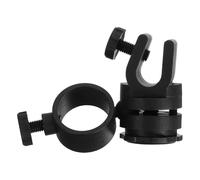 Garneck Lightweight Hard Hat Light Mount Clip for Headlamp and Helmet, Portable Plastic Headlight Clip for Hardhat, for Outdoor Work and Night Activities