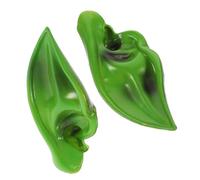 Garneck Lightweight Reusable Colored Elf Ears Cosplay Accessory for Halloween Masquerade Party Costume Comfortable Fairy Ear Props for Fancy Dress and Carnivals