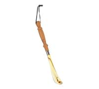 Garneck Long Handle Shoe Horn for Seniors and Pregnant Women Wooden Handle Shoe Helper with Plastic Tip Easy to Use Assist Tool for Men and Adults Fit Lifter for Comfortable Wear