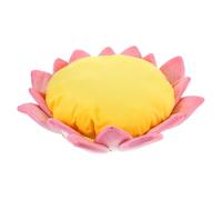 Garneck Lotus Cat Sofa Bed Plush 3D Non-Slip PET Mat for Indoor Cats and Small Pets Comfortable Multi-Functional Cushion Soft Material and Waterproof Base