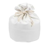 Garneck Makeup Bag Cosmetic Storage Bag Portable and Inner Pockets on Both Sides Multifunctional Waterproof Drawstring with Pu Material for Travel and Daily Use