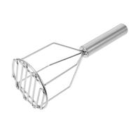 Garneck Manual Potato Masher Tool Heat Resistant Metal for Potatoes Beans Avocado Fruit Easy to Clean Simple Stylish Kitchen Gadget