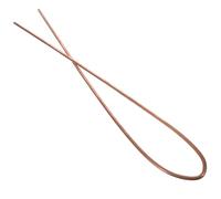 Garneck Metal Crafting Copper Rod 5mm Diameter 39.37 Inch Length 99.9% Pure High-quality Copper Solid round Bar Good Electrical Conductivity for Metalworking