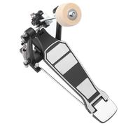 Garneck Metal Drums Set Pedal Heavy Duty Single Bass Foot Kick Drum Foot Pedal with Quick Response 12.8x3.94x13.78 Inch for Professional Drummers