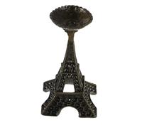 Garneck Metal Eiffel Tower Crystal Ball Holder Stand Sturdy Mineral Specimen Display Pedestal for Gemstone Spheres Rock Collections Easter Egg Showcase Decorative Metal Base for Home