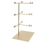 Garneck Metal Glasses Display Stand Organizer for Sunglasses Eyewear Compact Vertical Rack with Heavy Duty Construction Sleek Contemporary Design for Retail Shops and Home Storage