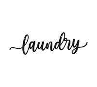 Garneck Metal Laundry Sign Black Laundry Room Wall Art Sign Rustic Wall Hanging Decor for Toilet Shower Room Decor