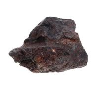 Garneck Meteorite Specimen Lithosiderite Sample for Teaching, Irregular Meteorite Decor, Coffee, Science Education Material for Boys and Girls Teachers