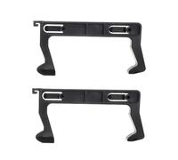 Garneck Microwave Door Replacement Latch Replacement Microwave Door Latch Heat Resistant Sturdy Plastic Kitchen Repair Tool for Home 2Pcs