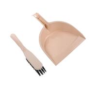Garneck Mini Broom and Dustpan Set for Safe and Fun Cleaning Kit for Home Office School for Teaching Responsibility and Teamwork Beiged Upgraded Set