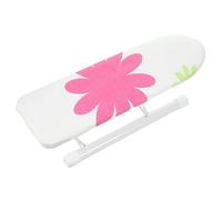 Garneck Mini Ironing Board with High Temperature Resistant Cover Compact Dorm and Home Ironing Stool for Living Bedroom Apartment and Travel Use