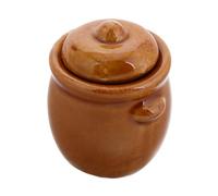 Garneck Miniature Jar Cute Tiny Things Mini Dollhouse Accessories Miniature Things Cute Mini Stuff Chinese Pickle Jar Dollhouse Furniture Miniature House Accessories Ceramics